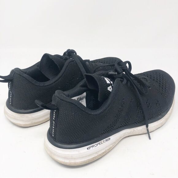 APL | Athletic Propulsion Labs Black White TechLoom Pro Sneakers Women’s Size 8 - Picture 7 of 11